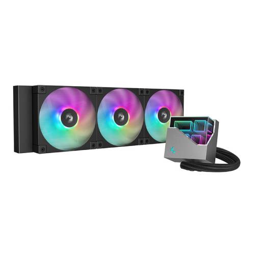 خنک کننده مایع پردازنده دیپ کول مدل DEEPCOOL LT360 ARGB